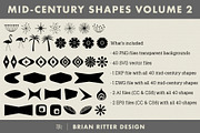 Mid-Century Shapes - Volume 2, an Object Graphic by Brian Ritter Design (Thumbnail 2 of 2)