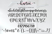 Harton Script, a Script Font by Rotterlab Studio (Thumbnail 7 of 7)