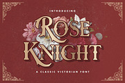 Rose Knight - Victorian Style Font, a Blackletter Font by StringLabs (Thumbnail 1 of 13)