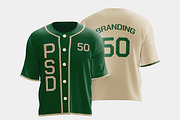 Baseball Jersey Mockup, a Shirt Mockup by Unerispace (Thumbnail 2 of 4)