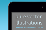 iPad mini 4 Vector Pack, a Product Mockup by Device Kits (Thumbnail 3 of 3)