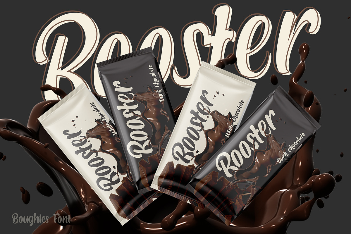 Boughies Typeface preview 4