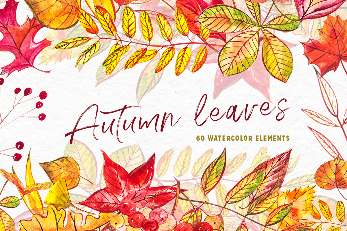Autumn leaves, a Decorative Illustration by Ann Astro (Photo 1 of 9)