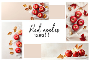 Autumn Still Life with Apples