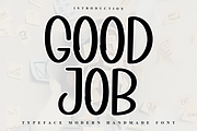 Good Job, a Handwritten Font by FreshTypeINK (Thumbnail 1 of 7)