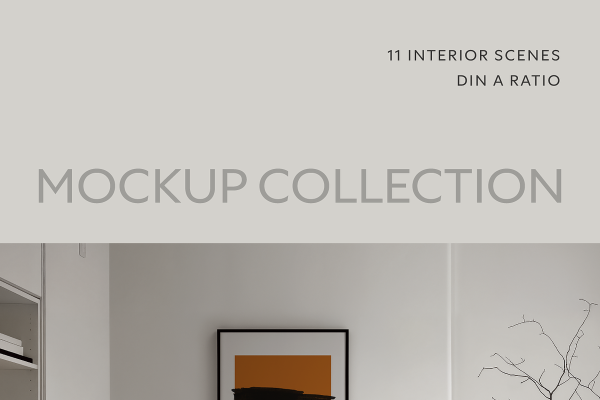 LARS Din A | Frame Mockup Collection, a Product Mockup by Acierto Studio (Photo 9 of 9)