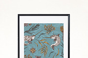 Narwhals. Seamless patterns., a Pattern Graphic by Kseniakrop (Thumbnail 3 of 7)