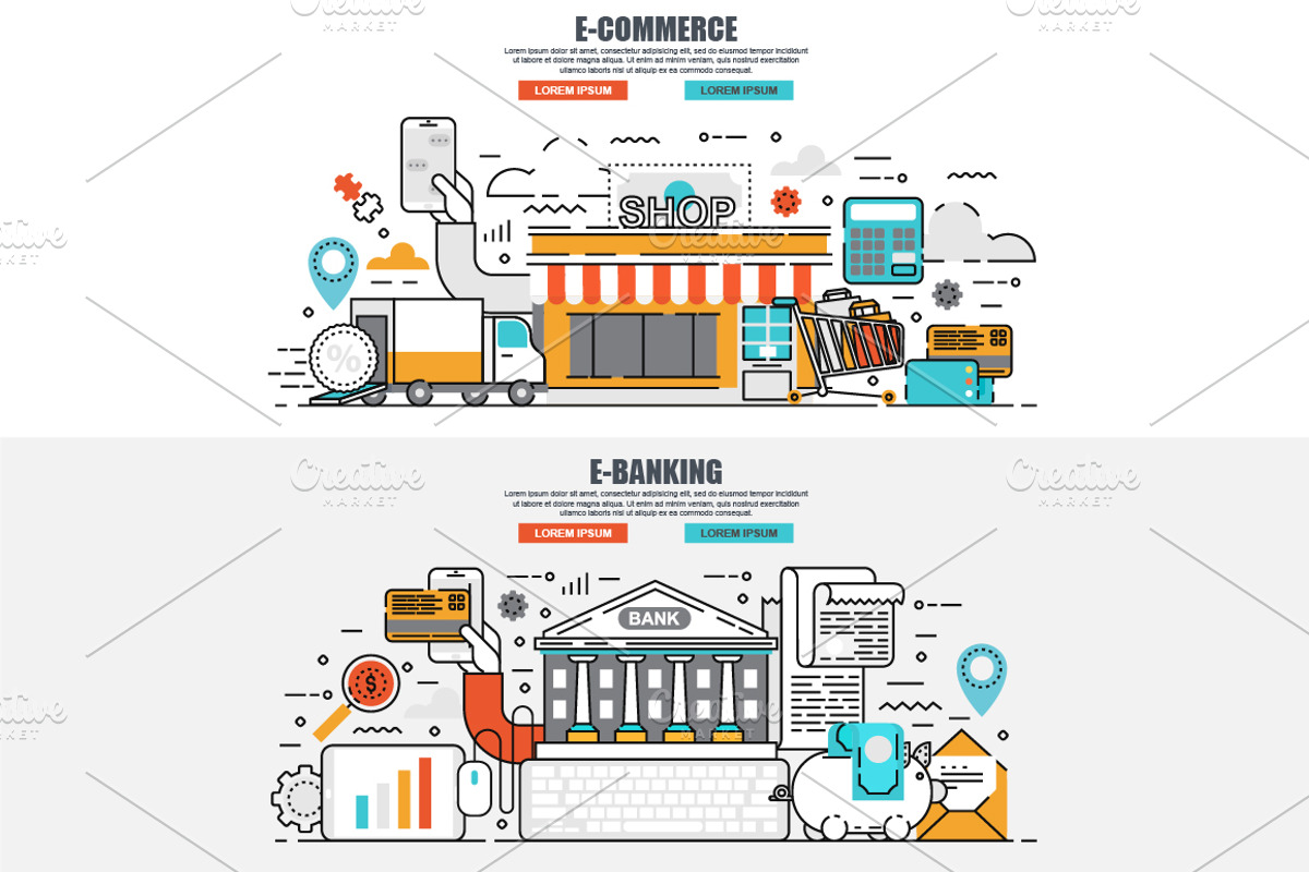 Color Line Concepts, an Education Illustration by alexdndz (Photo 7 of 13)