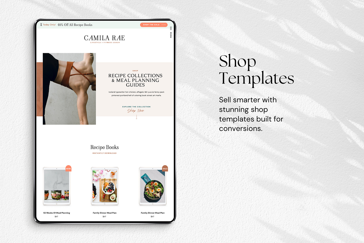 Health Coach Website MEGA Bundle, a Websites & App Template by Sugar Studios (Photo 7 of 9)