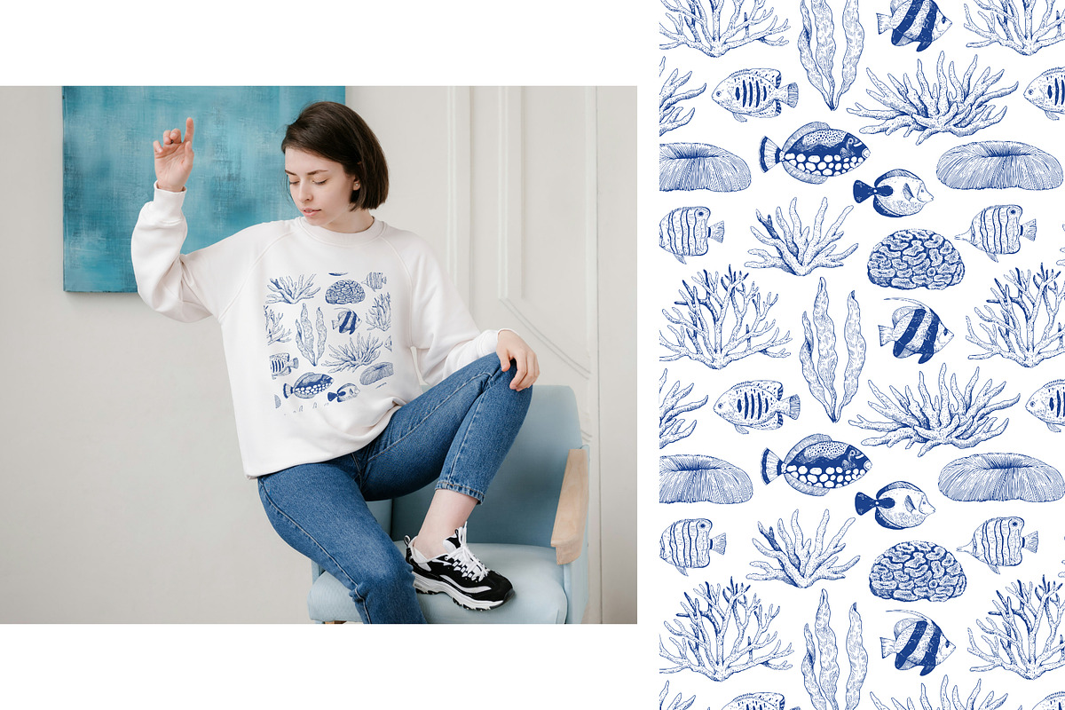Coral gardens. Patterns collection, a Pattern Graphic by Robusta (Photo 10 of 16)