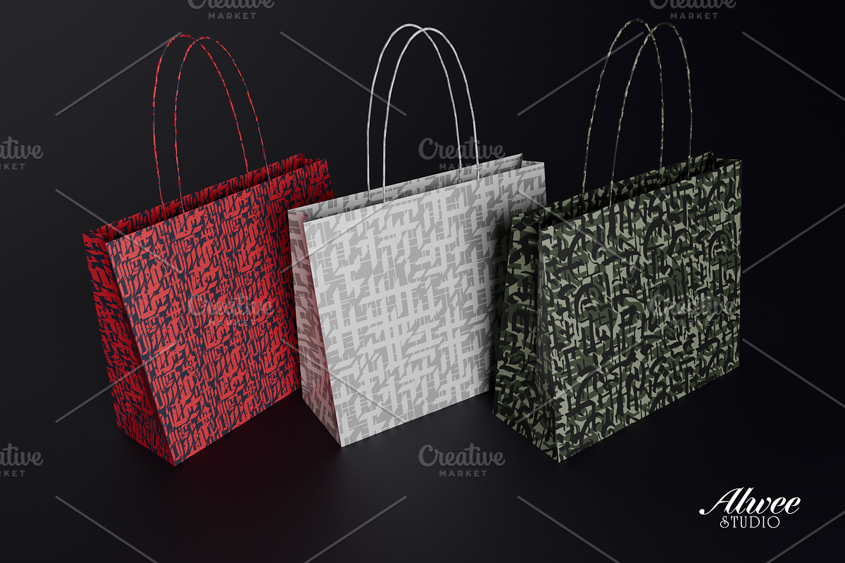 Urban Motion – Abstract Pattern Set, a Pattern Graphic by Alwee Studio (Photo 7 of 9)