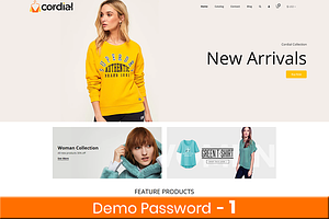 Cordial Fashion Shopify Theme