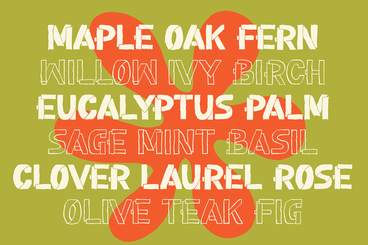 Petal Types | Fun Hand Drawn Font, a Handwritten Font by gracetype_studio (Photo 3 of 12)