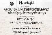 Moonlight | Script Font Duo, a Script Font by Artstudio (Thumbnail 6 of 7)