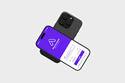 iPhone 16 Pro Mockup, an iPhone Mockup by suciamairastd (Thumbnail 5 of 5)