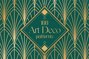 ART DECO Seamless Patterns, a Pattern Graphic by AnnArt (Thumbnail 1 of 8)