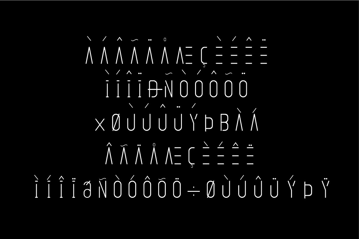 Futuristic, a Font by WAP (Photo 5 of 5)