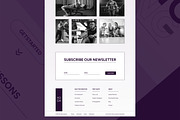 Fitness Landing Page Template, an UI Kit Template by CreativeShaper (Thumbnail 6 of 6)