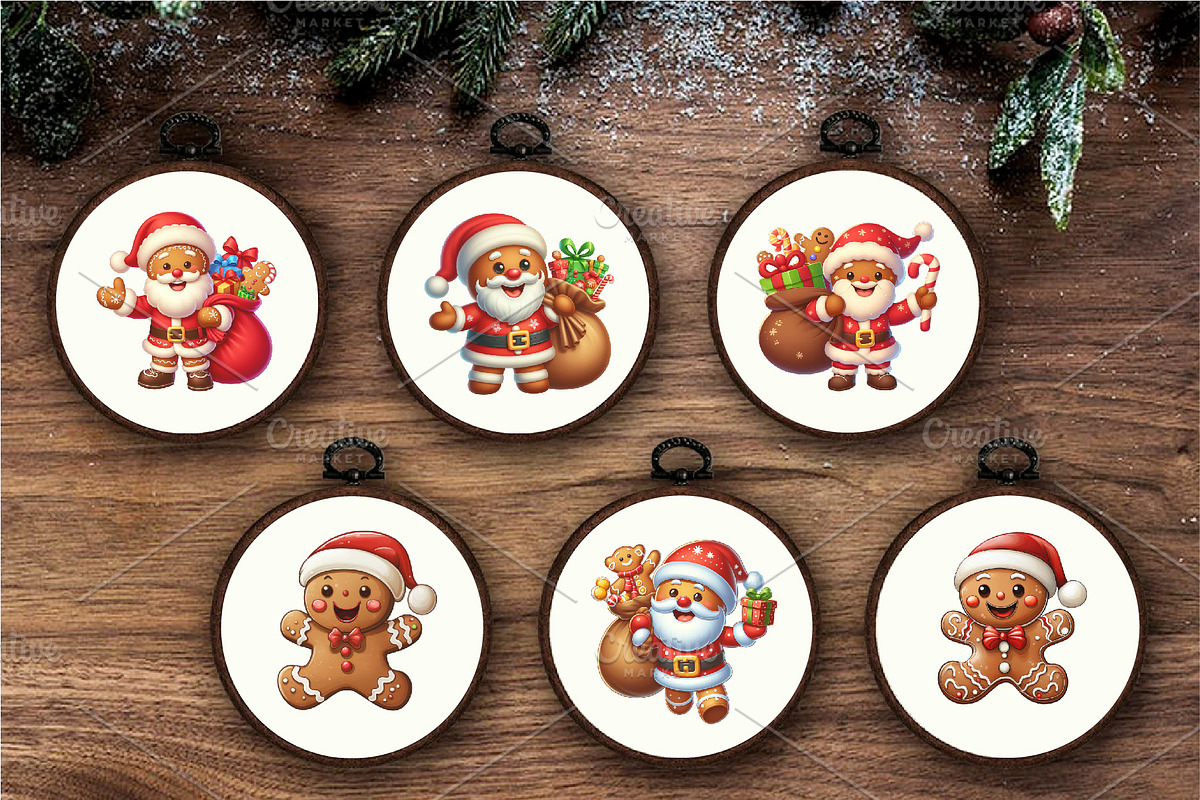 Gingerbread man Cartoon. Clipart,PNG, an Animal Illustration by KENO Mascots (Photo 5 of 8)