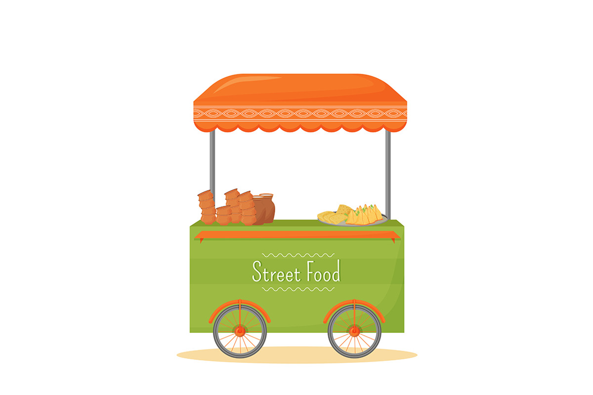 Indian cuisine cartoon illustrations, a Food Illustration by IMG visuals characters (Photo 23 of 28)