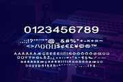 Bytewall Display Font, a Blackletter Font by yantodesign (Thumbnail 8 of 8)