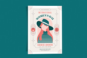 Women's Day Girl Hat, a Flyer Template by Me55enjah Design (Thumbnail 2 of 4)
