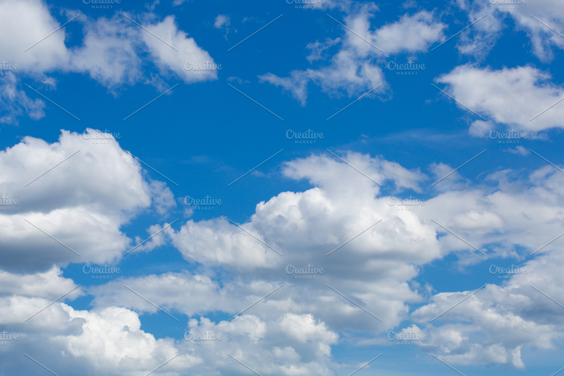 Clouds with blue sky featuring cloud, sky, and blue, a Nature Photo by 135pixels