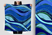 Blue Minerva, a Background Graphic by Sharon Schwalbe (Thumbnail 4 of 7)