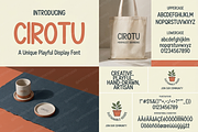 Cirotu - Modern Luxury Serif, a Serif Font by Astuti Studio (Thumbnail 23 of 25)