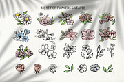Woman & flower sketch. Female art., a Healthcare Illustration by bioraven (Thumbnail 6 of 13)