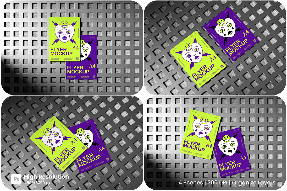 FLyer Mockup, a Books & Magazine Mockup by HanaSaka_Studio (Photo 1 of 5)
