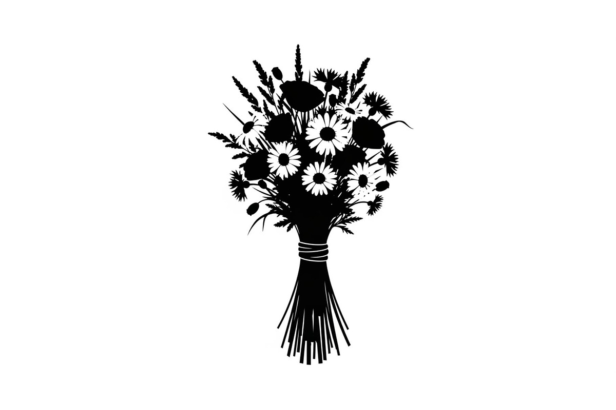 Floral Bouquet SVG Bundle, an Illustration by Designs_River (Photo 19 of 31)