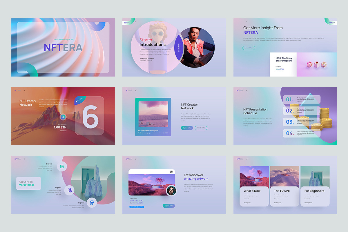 Nftera Google Slides Templates, a Presentation Template by Stock Shape (Photo 4 of 4)