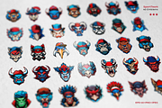 Sport Team Emblems, a Branding & Logo Template by Artyway Logo (Thumbnail 1 of 4)