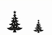Cozy Holiday Tree Silhouette Designs, an Illustration by Gaye Art (Thumbnail 21 of 21)