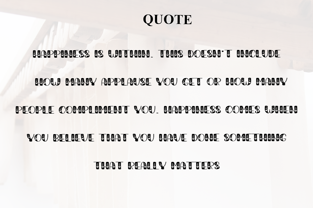 Minimalist, a Serif Font by FreshTypeINK (Photo 2 of 8)
