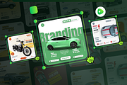 Automotive & Tech Design Templates I, a Social Media Template by Exceptionalways (Thumbnail 3 of 36)