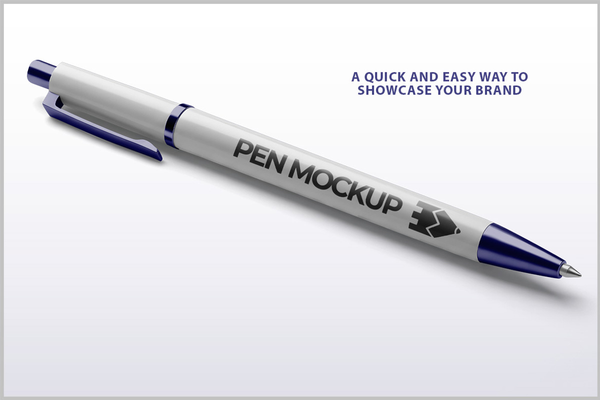 Pen Mockup PSD, a Product Mockup by Bruno's Shop (Photo 2 of 4)