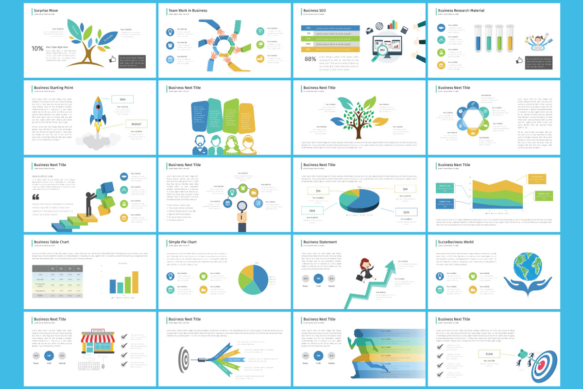 Ringkas Presentation Template, a Presentation Template by GreenDesign (Photo 3 of 4)