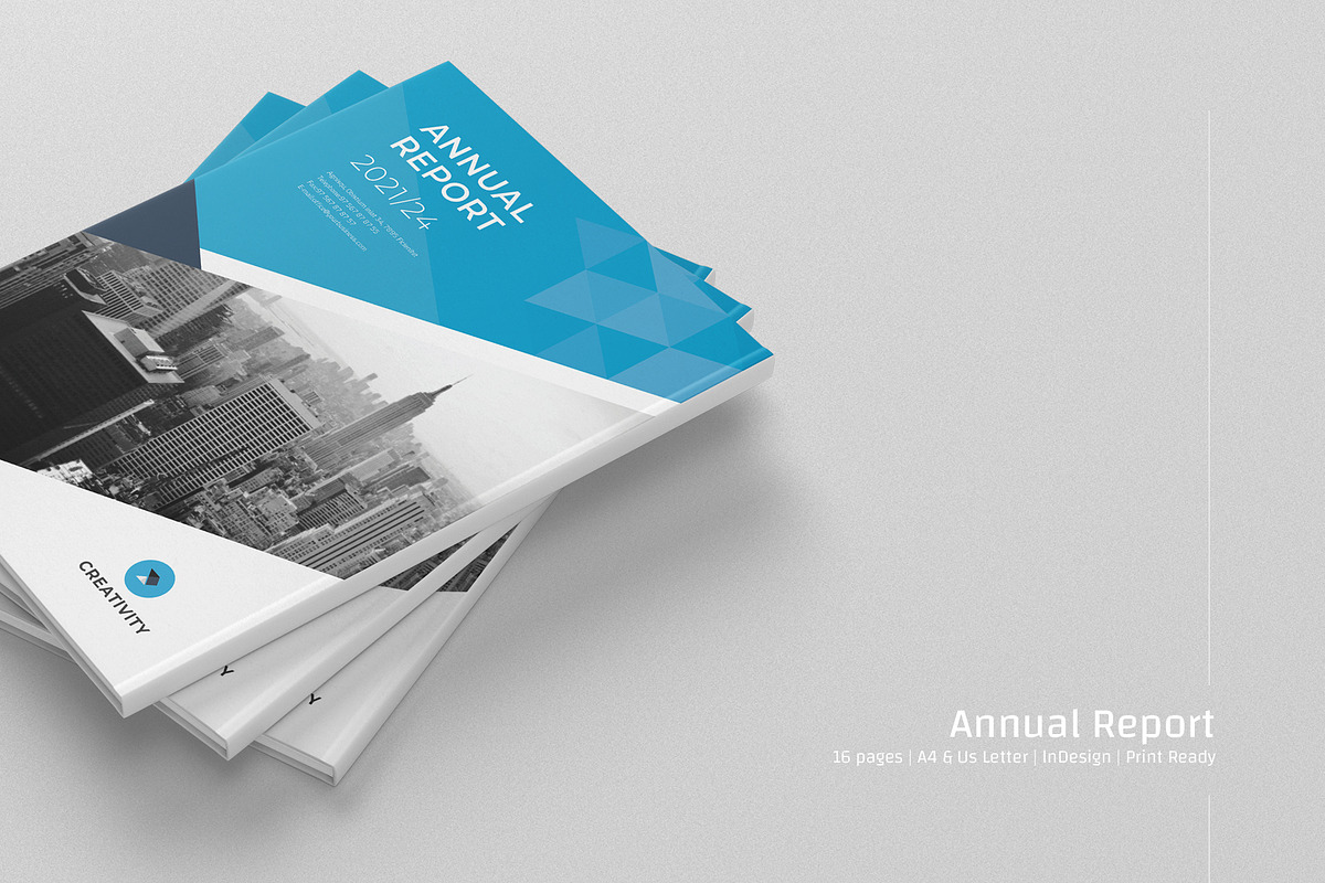 Annual Report 16 Pages, a Brochure Template by Brochure-Market (Photo 7 of 10)