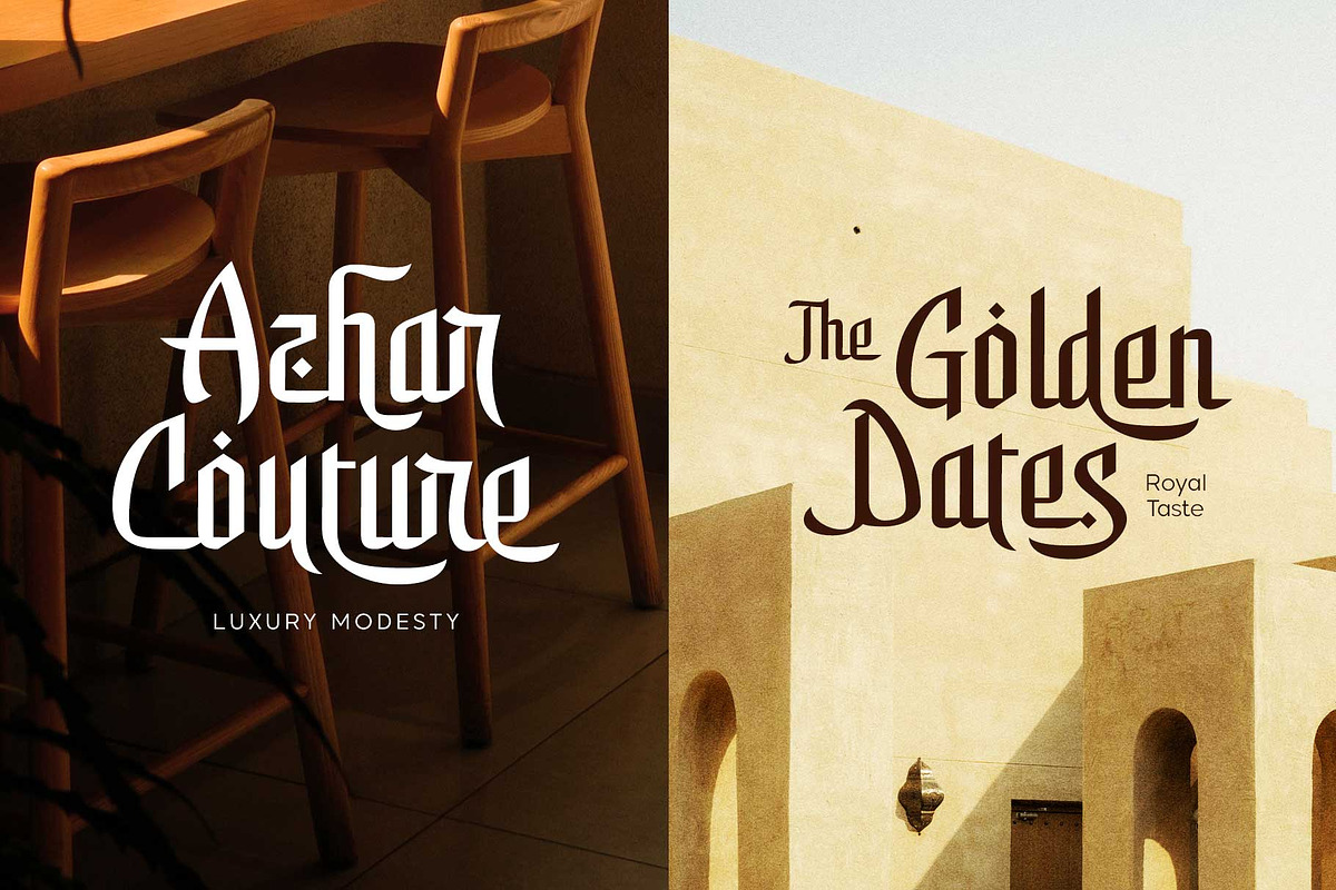 Shamirah - Arabic Style, a Script Font by Arterfak Project (Photo 5 of 12)