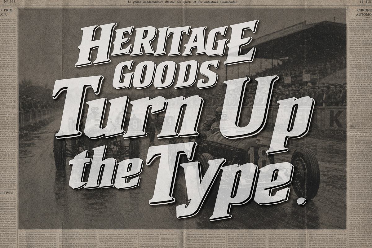 Montac Gartenz - Vintage Power, a Serif Font by HypeWorksCo (Photo 4 of 13)