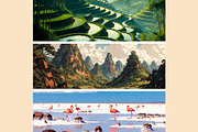 Illustrated Landscape Collection, a Seasonal Illustration by Manuel Breva Colmeiro (Thumbnail 2 of 7)