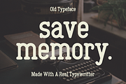 Graintype - Typewritter Font, a Handwritten Font by MaikoHatta (Thumbnail 3 of 7)