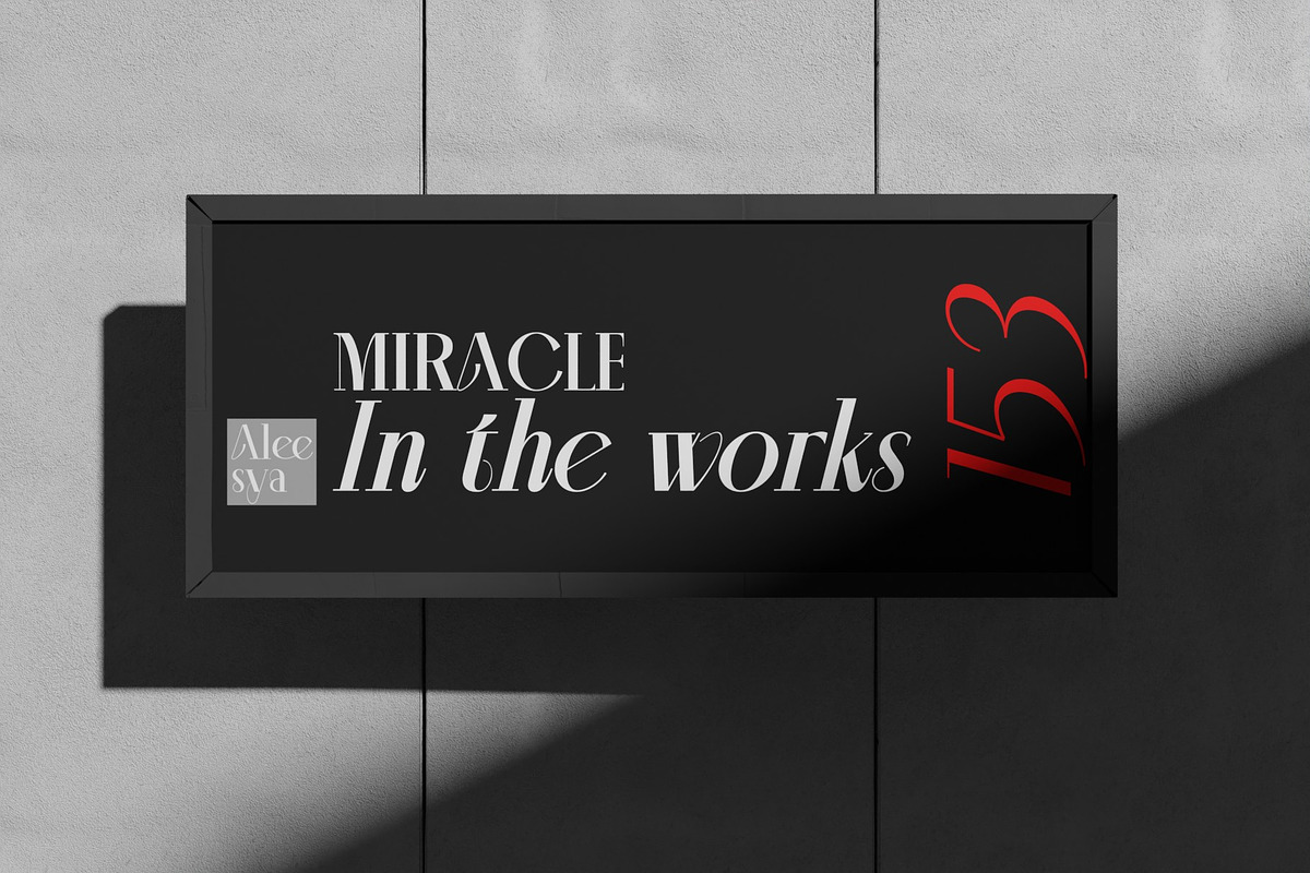 Aleesya Serif Font Family, a Serif Font by Ryul Davidson (Photo 14 of 15)