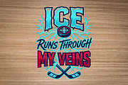 Hockey T-Shirt Design Graphic, an Object Graphic by balal (Thumbnail 2 of 3)