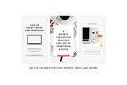 Mary Ellen Instagram Templates, a Social Media Template by Coded Creative (Thumbnail 2 of 5)