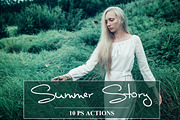 Summer Story - PS Actions Set, an Action Add-On by LovePhotoMoment (Thumbnail 1 of 7)