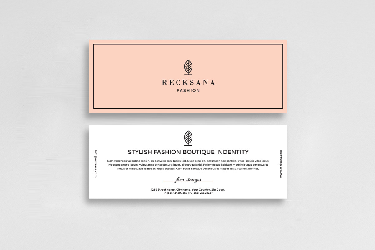 Stylish stationery set, a Stationery Template by GraphicsEgg (Photo 5 of 11)