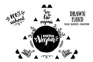 Vegan lettering 